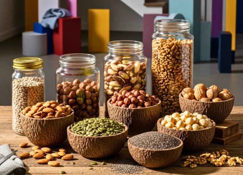 10 Nuts and Seeds High in IRON | 10 Iron Rich Snacks